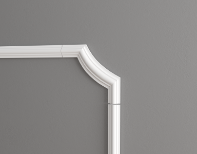 C1-DD002/Декоративный уголок гладкий (157*157*19мм)/4,